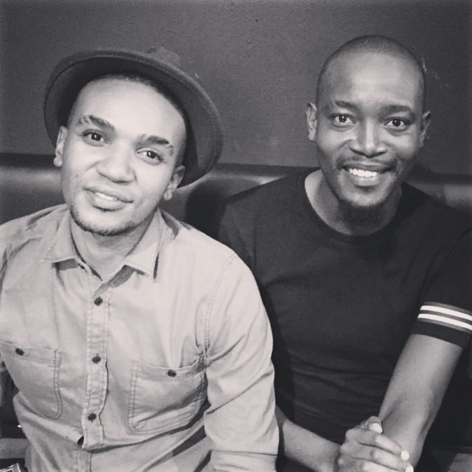 Moshe Ndiki and Phelo Bala