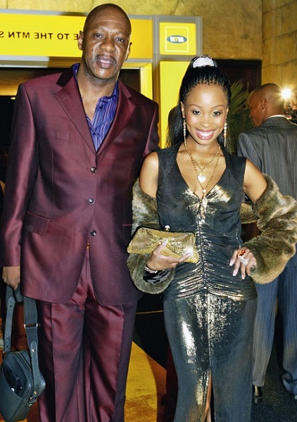 Mandla Mthembu and Khanyi Mbau