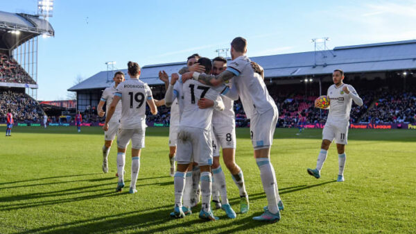 Crystal Palace 1 - 1 Burnley