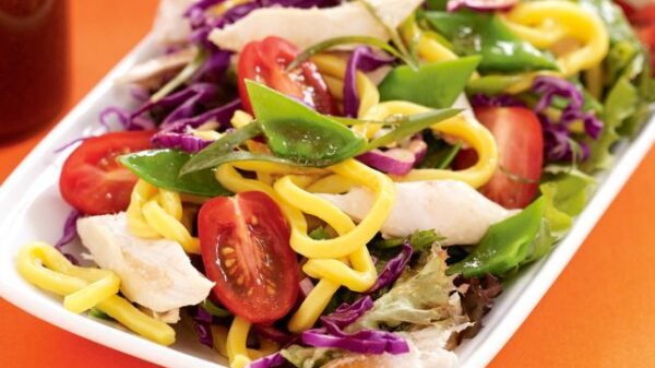 Chicken noodle salad recipe