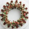 Choc-mint dessert wreath recipe