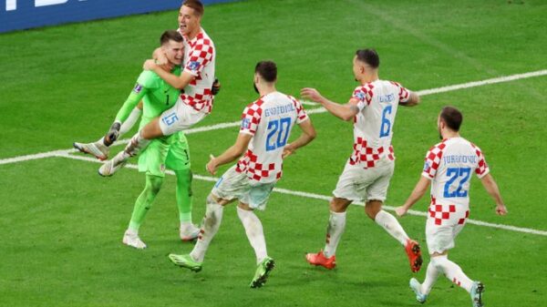 Croatia beat Japan 3-1 on penalties