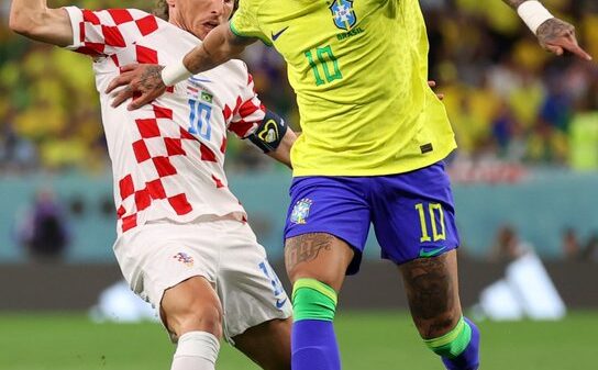 Croatia beat Brazil 4 - 2 on penalties