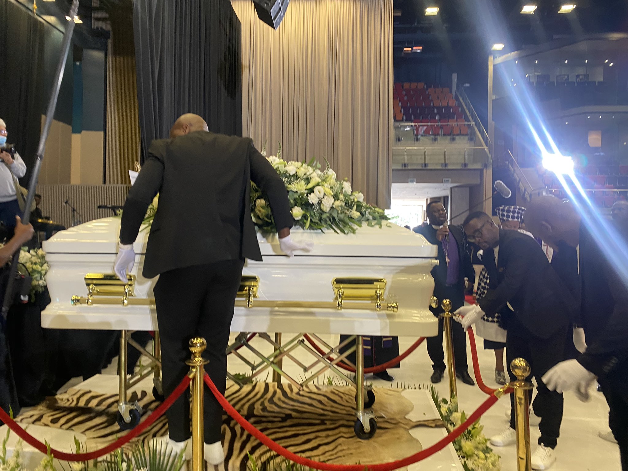 Mampintsha's funeral service