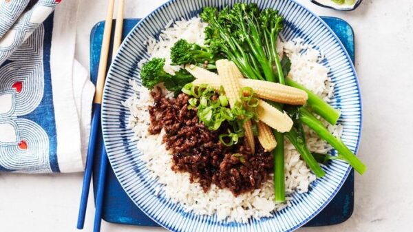 Beef soboro recipe