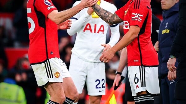 Manchester United 2-2 Tottenham Hotspur