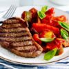 rump steak with ratatouille