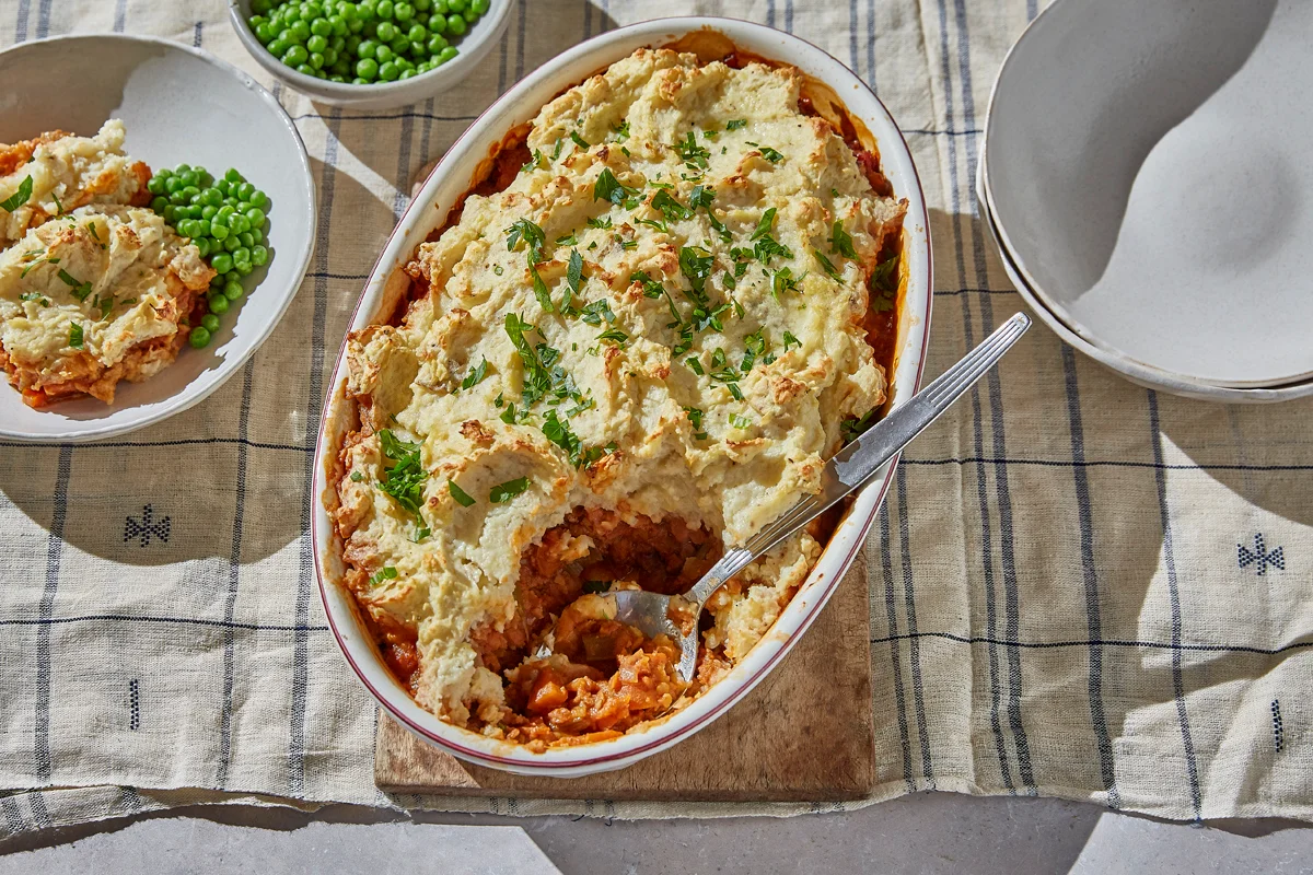 Healthy cottage pie