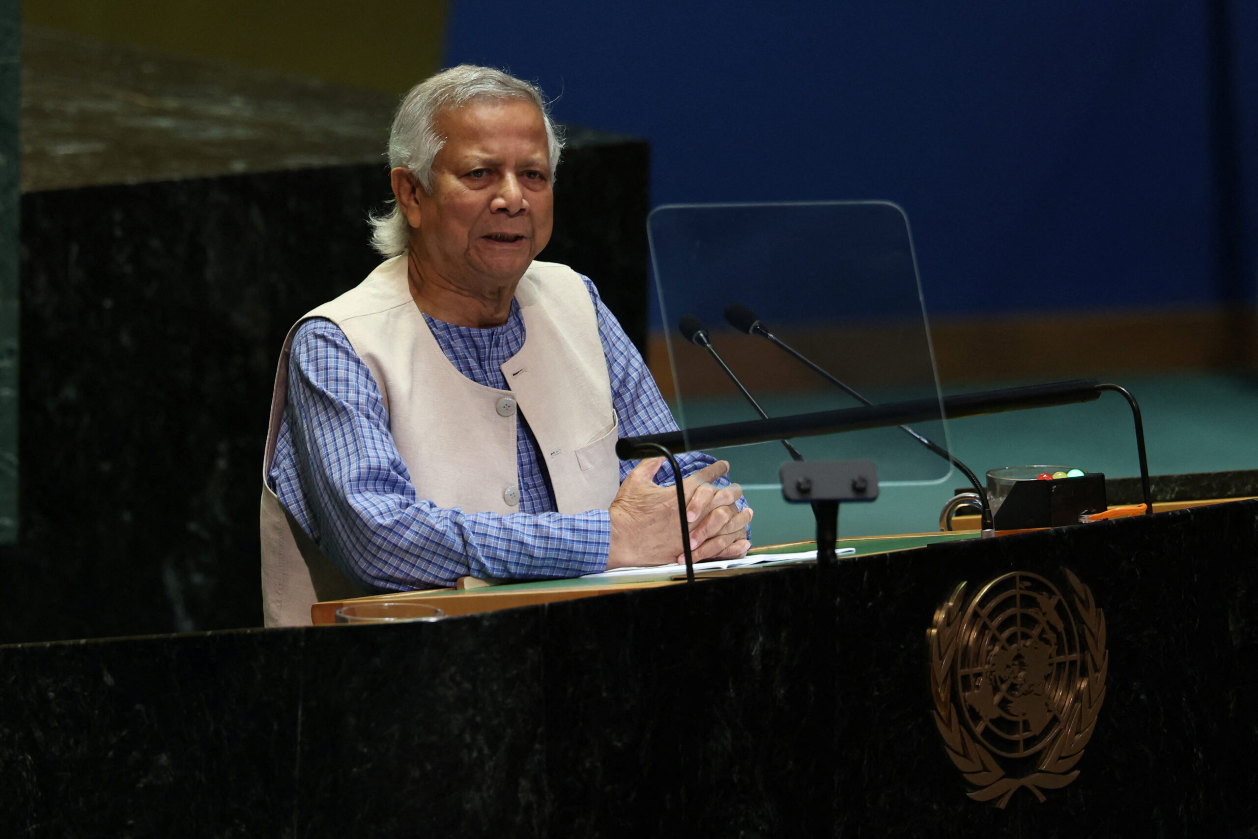 Nobel peace laureate Muhammad Yunus